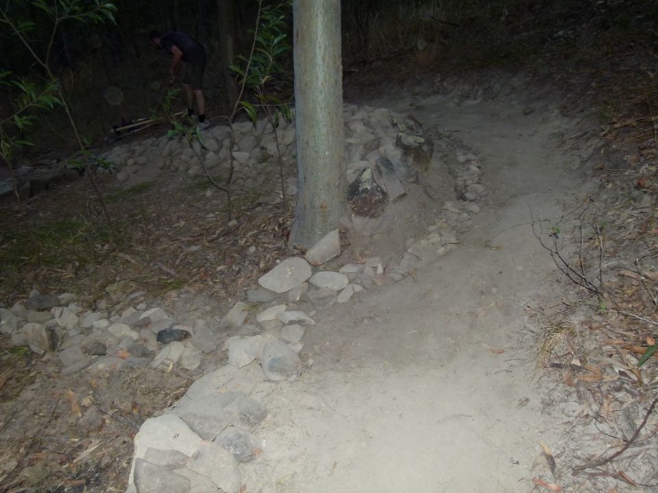 Entry drainage